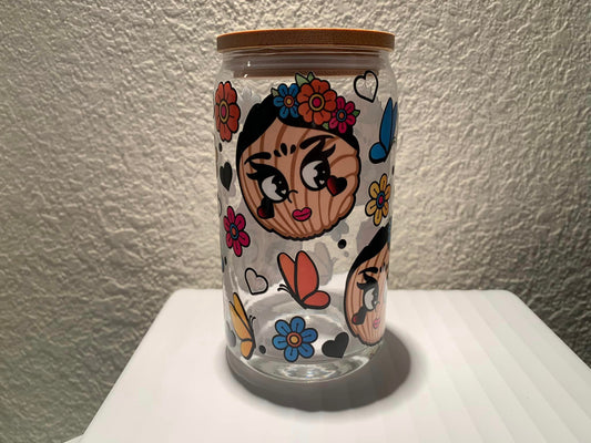 Frida Concha Glass Cup